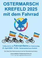 Ostermarsch 2025 - Flyer