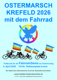 Ostermarsch 2025 - Flyer