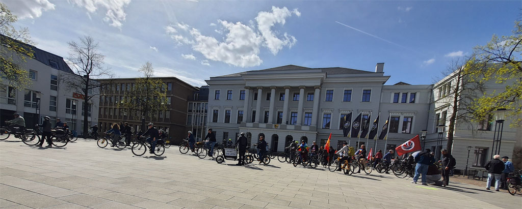 Ostermarsch 2025 - Auftakt